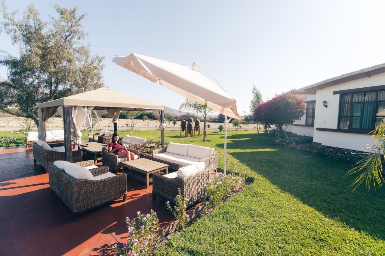 Casa Hacienda Nasca Oasis Hotel Nazca Bagian luar foto